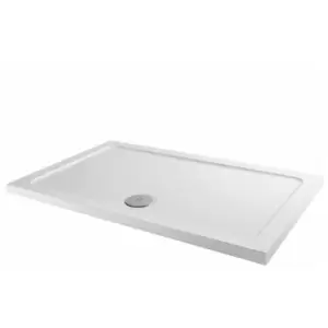 Mx Group - MX Elements Rectangular Anti Slip Shower Tray with Waste 1400mm x 900mm Flat Top