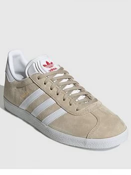 Image of adidas Originals Gazelle - Beige, Beige, Size 7, Women