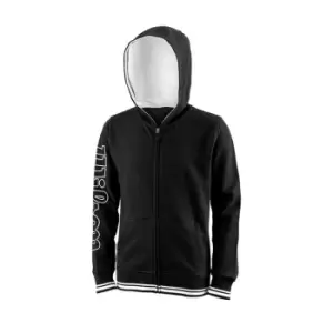 image of Wilson Team Zip Hoodie Juniors - Black