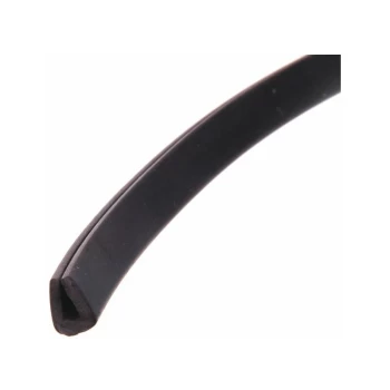 Image of Edge Protection, PVC Beading, Black, 1.2X5MM - Hellermanntyton