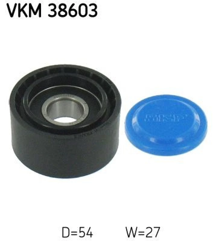 Image of SKF Deflection / guide pulley, V-ribbed belt SKF VKM 38603