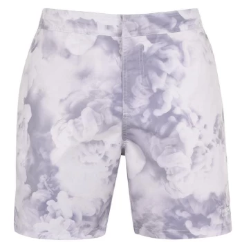 image of Firetrap Firetrap Blackseal Pr Swim Short - Grey Faded Pr