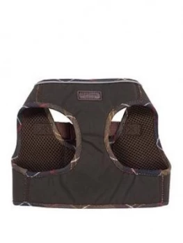 Image of Barbour Wax Step In Dog Harness- Large - Large
