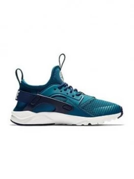 Image of Nike Huarache Run Childrens Trainer BlueGrey Size 10