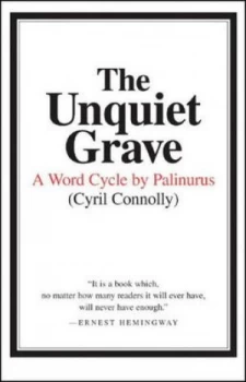 Image of The Unquiet Grave by Cyril Connolly Book