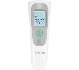 image of TERRAILLON Thermo Distance 13955 Infrared Thermometer, White,Silver/Grey