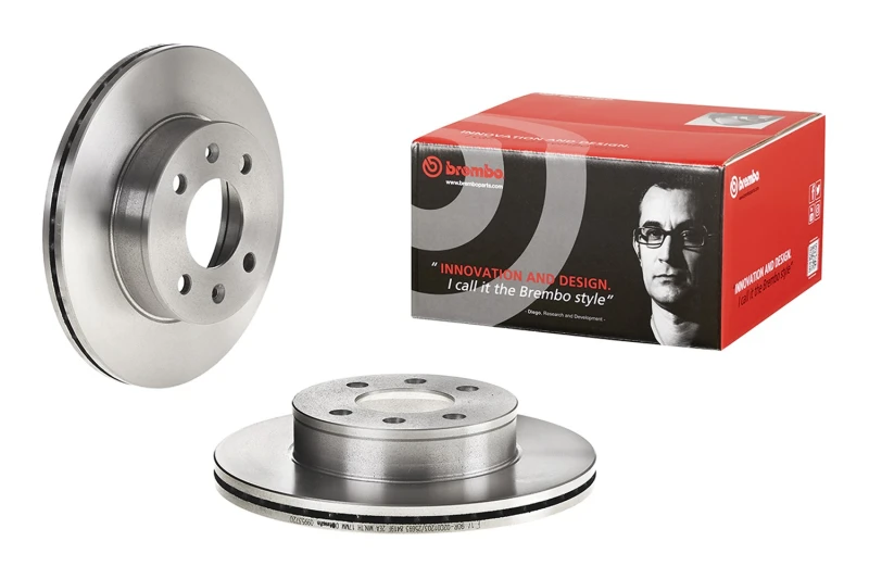 Image of BREMBO Brake disc BREMBO 09.9537.20