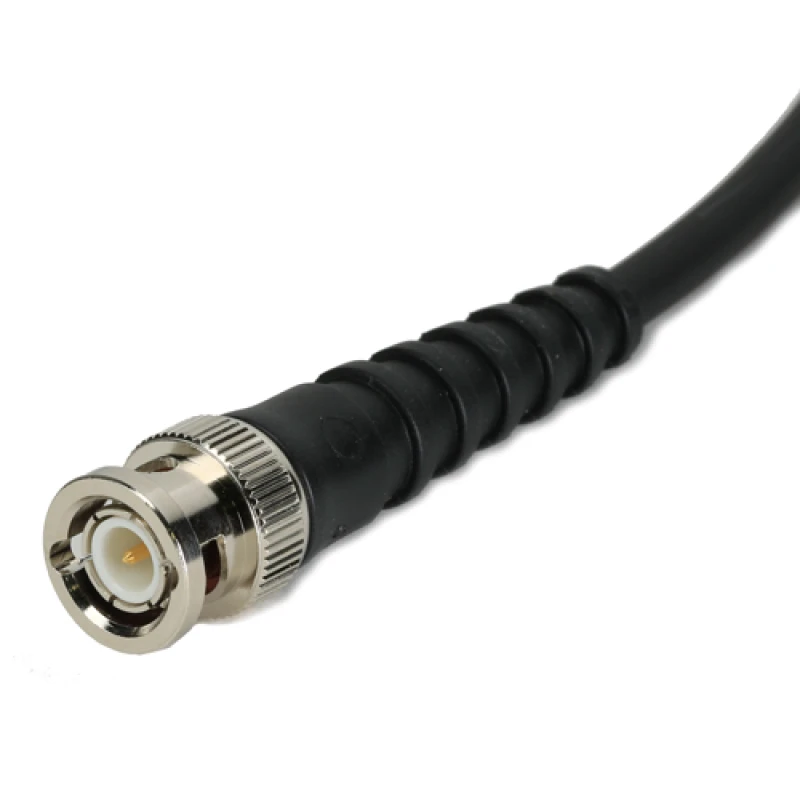 Image of Cablenet 2m RG58 Plug-Plug Booted Black Cable