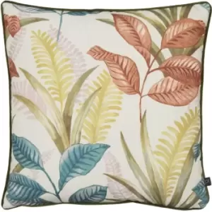 image of Prestigious Textiles Presigious Textiles Sumba Polyester Filled Cushion Polyester Coral