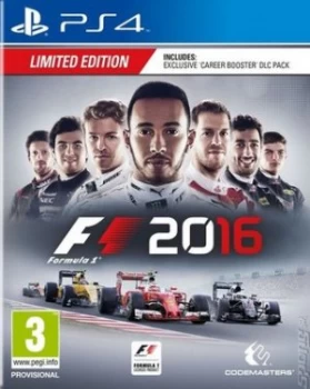 image of F1 2016 PS4 Game