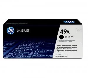 Image of HP 49A Black Laser Toner Ink Cartridge