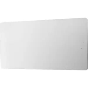 image of Heating Style Vetro Horizontal Electrical 600X800mm Glass Rad 600W White - White