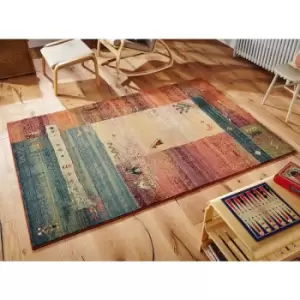 Image of Oriental Weavers Gabbeh 217 X Rug - 68x235cmrunner - Orange