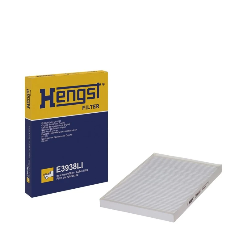 Image of HENGST FILTER E3938LI Pollen filter Pollen Filter Filter,interior air (424)