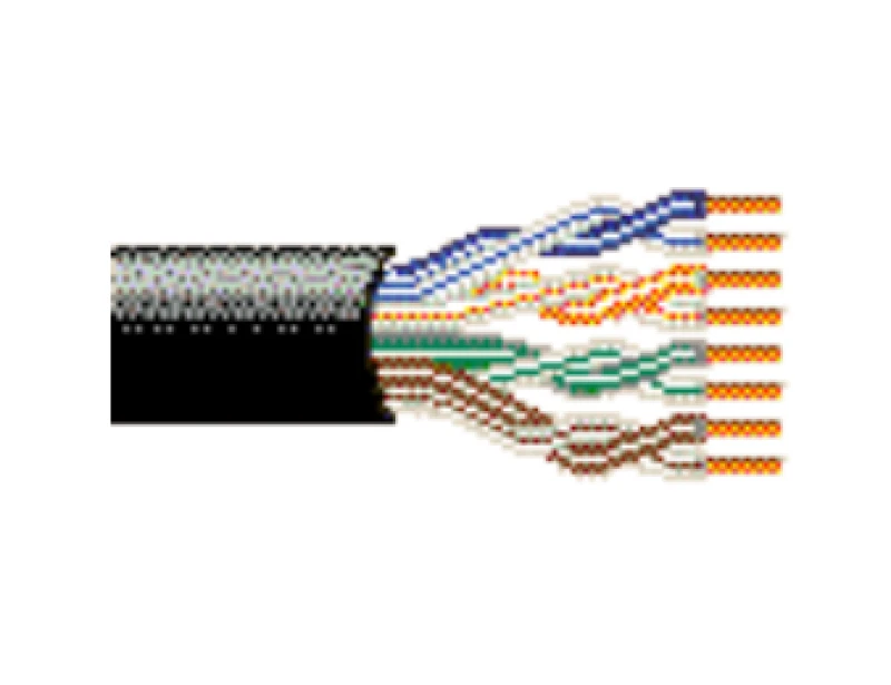 Image of Belden 7997A 0101000 networking cable Black 3.5 m Cat5e U/UTP (UTP)