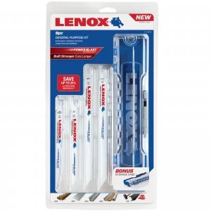 image of Lenox 9 Piece Reciprocating Saw Blade Set