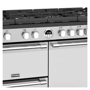 Image of Stoves 444444944 100cm Sterling DX S1000DF GTG Dual Fuel Range St St