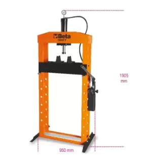Image of Beta Tools 302720 Hydraulic Bench Press 20T Moving Piston 030270020