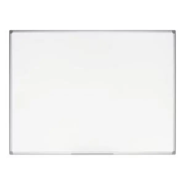 image of Bi-Office Earth-It Magnetic Lacquered Steel Whiteboard Aluminium Frame EXR21099BS