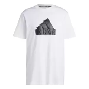 Image of adidas Future Icons Badge of Sport T-Shirt Mens - White