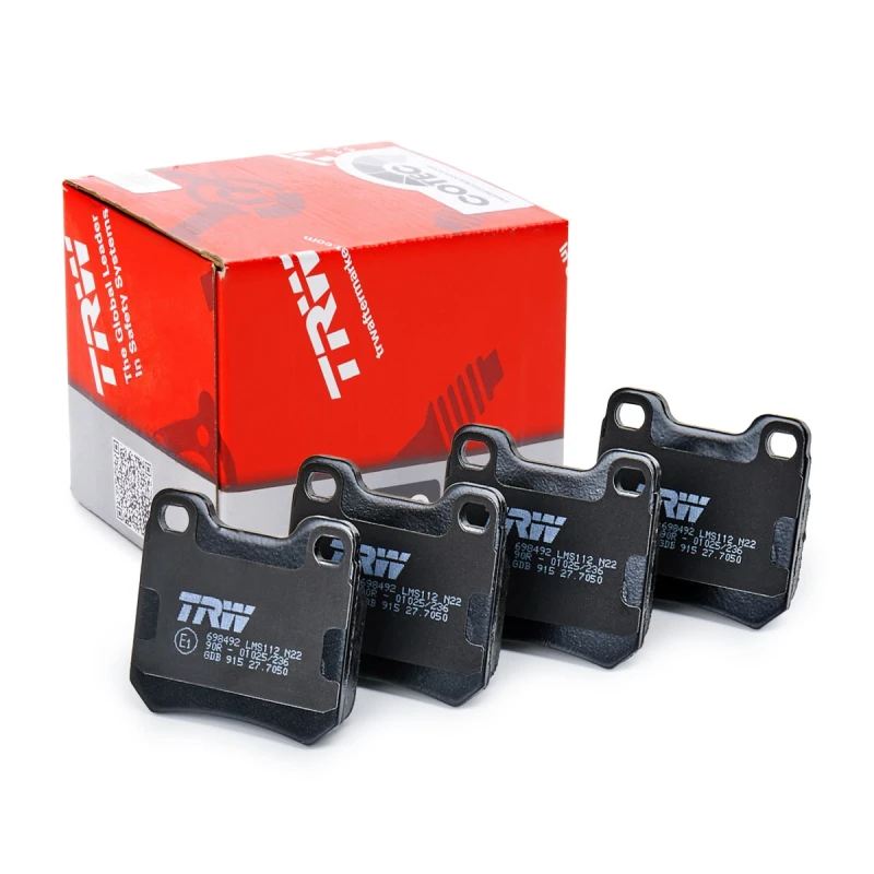 Image of TRW GDB915 Brake pad set not prepared for wear warning indicator Brake Pad Set,disc brake (402)