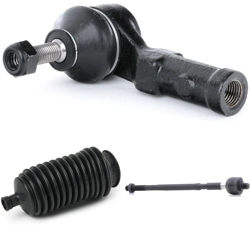 Image of RIDEX 284R0280 Tie Rod Front Axle Right, with accessories Rod Assembly (284)