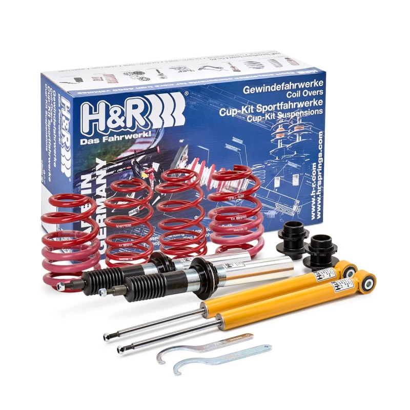 Image of Suspension kit, coil springs / shock absorbers H&R 29019-1