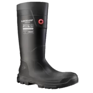 Image of Dunlop Mens Purofort Field Pro Full Safety Wellington Boots UK Size 9 (EU 43)