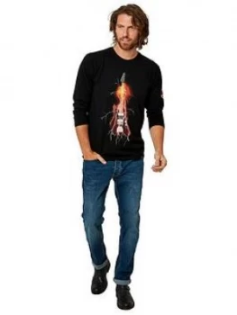 Image of Joe Browns Fully Charged Top - Black, Size XL, Men
