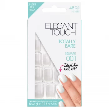 Image of Elegant Touch Totally Bare Nails - Square 001
