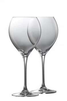Image of Galway Clarity Red Wine Glass Set of 2 Red