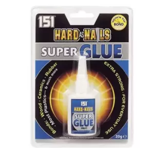 image of 151 Hard as Nails Super Glue - 20g