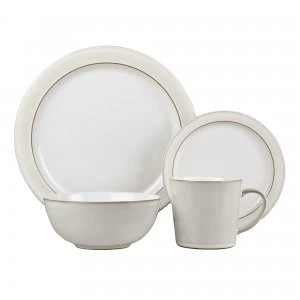 Denby Natural Canvas 16 Piece Tableware Set