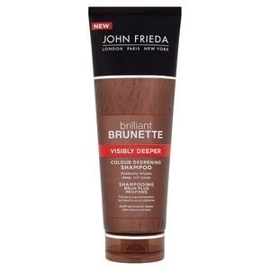 image of John Frieda Brilliant Brunette Visibly Deeper Shampoo 250ml