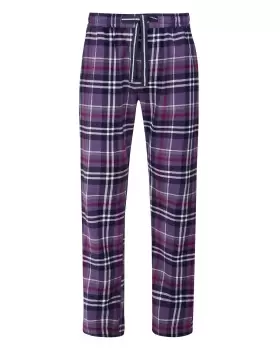 image of Cotton Traders Mens Loungewear Trousers in Purple