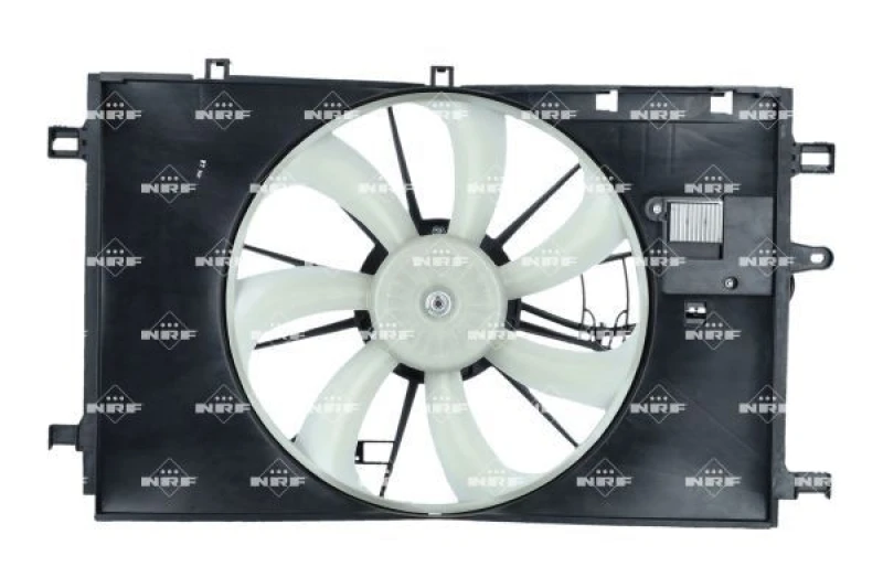 Image of NRF 47937 Cooling Fan with radiator fan shroud Fan,radiator (508)