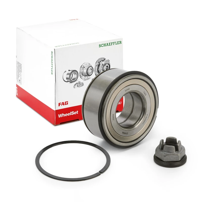 Image of FAG 713 6309 20 Wheel bearing kit Photo corresponds to scope of supply Wheel Bearing Kit (654)