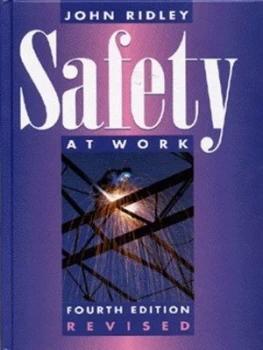 Image of Safety at Work by John R Ridley Hardback