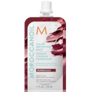 Image of Moroccanoil Color Depositing Mask 30ml (Various Shades) - Bordeaux