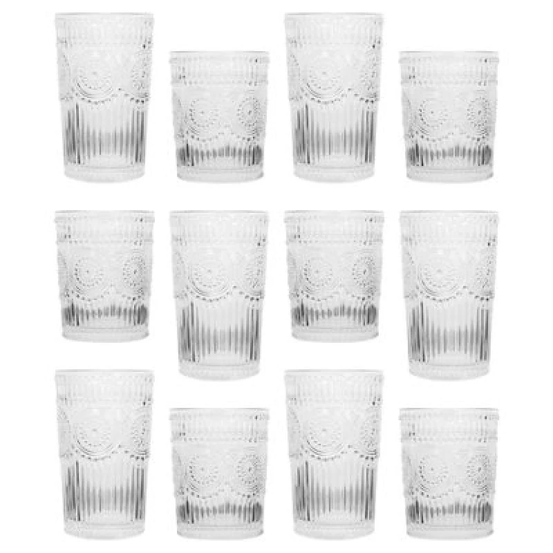 Image of Argon Tableware 12Pc Amore Glass Tumbler Set