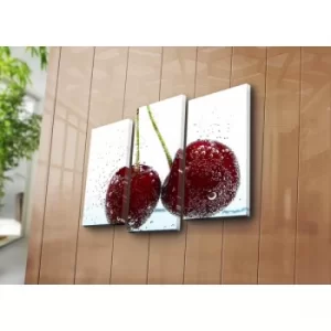 Image of 3KBPAT-20 Multicolor Decorative Canvas Painting (3 Pieces)
