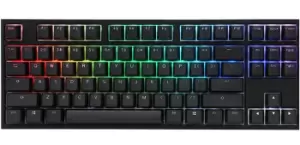 image of Ducky One 2 RGB TKL keyboard USB German Black