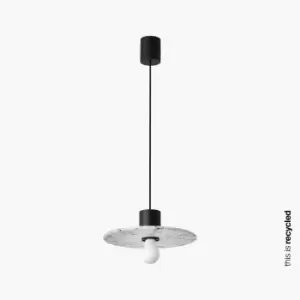 Image of Confetti 300 Dome Pendant Lamp Recycled Marmoreal Ø30cm