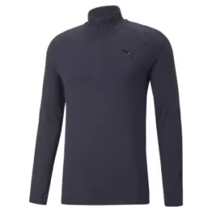 Puma Formknit Seamless half Zip - Blue