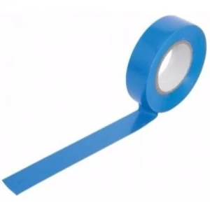 Image of Zexum 19mm 20m Electrical Adhesive PVC Insulation Tape Flame Retardant - Blue
