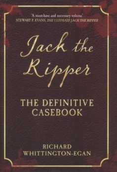 Image of Jack the Ripper by Richard Whittington-Egan Hardback