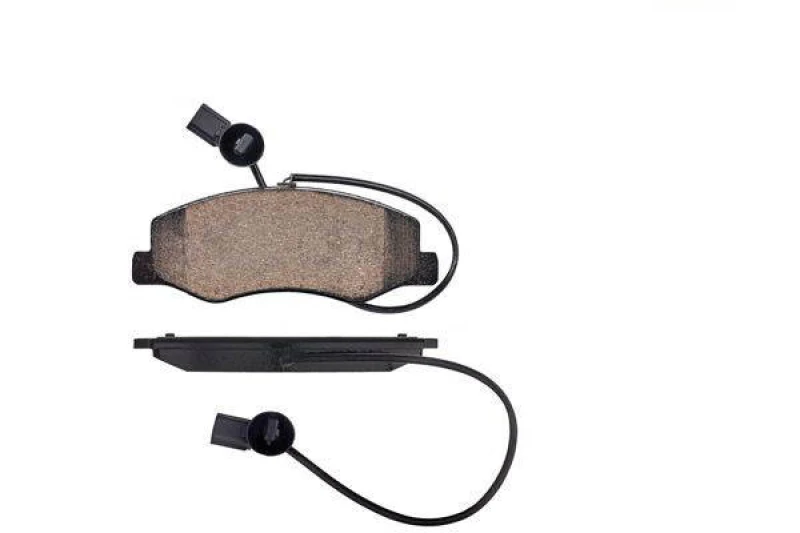 Image of VALEO 872172 Brake pad set OPTIPACK for LCV Rear Axle, with integrated wear warning contact, for difficult operating conditions Brake Pad Set,disc br
