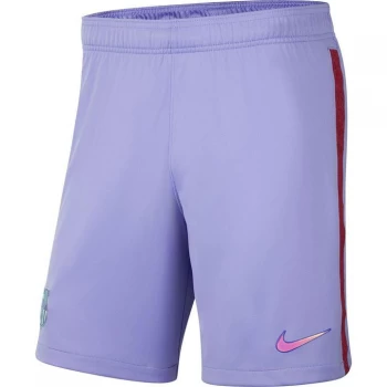 Image of Nike Barcelona Away Shorts 2021 2022 - Purple
