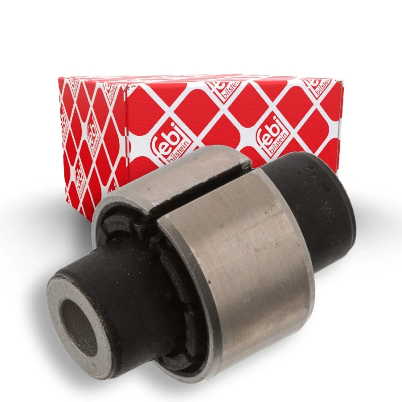 Image of FEBI BILSTEIN 45859 Arm Bushes inner, Rubber-Metal Mount Elastomer Control Arm-/Trailing Arm Bush (251)