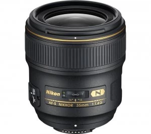 image of Nikon AF-S NIKKOR 35mm f/1.4 G Standard Prime Lens